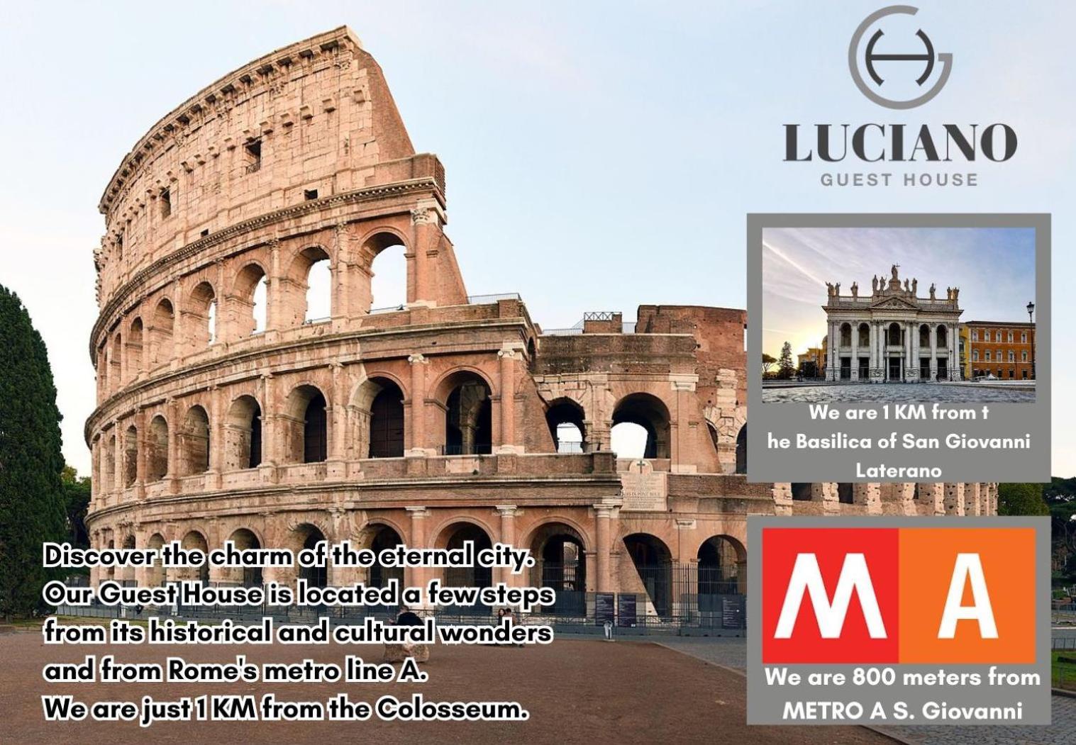 Luciano San Giovanni Guest House Roma Exterior foto